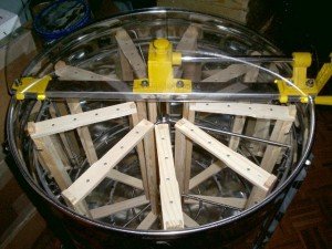 Loaded up with empty frames to test the fit and spin. Loaded up with empty frames to test the fit and spin.